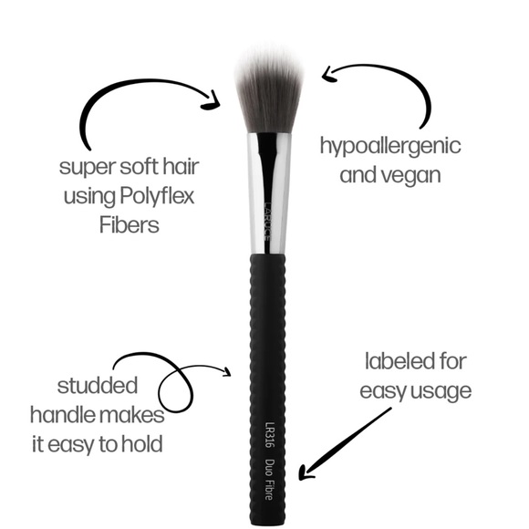 Laruce Duo fibre brush LR316 - Picture 3 of 3